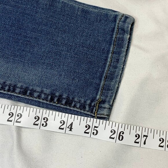 NWT VTG Y2K Polo Ralph Lauren Jeans Women's XS Blue Bowery Straight Low Rise - Picture 12 of 14